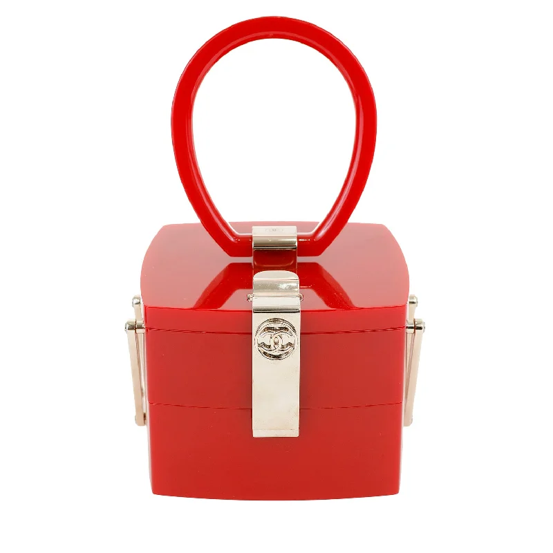 Chanel bags for women with a taste for high fashionChanel Red Lucite Devil Wears Prada Runway Bag