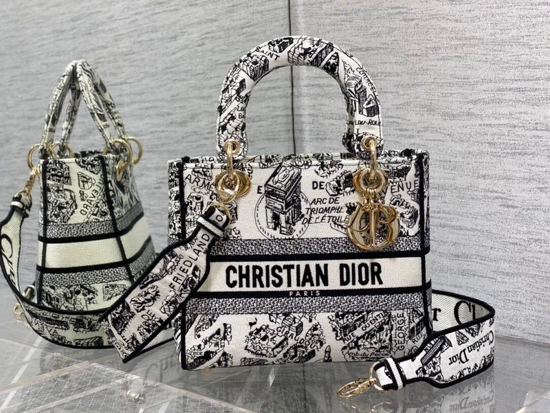 Christian Dior handbags with a detachable mirror for on - the - go touch - upsBC - Dior Bags - 072