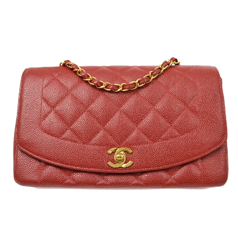 Chanel bags with exclusive seasonal designs and materialsCHANEL Diana Medium 92115