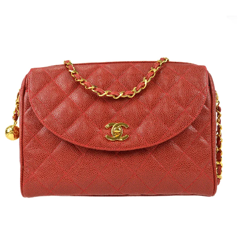 Chanel Medium Tote Bag for Office LadiesCHANEL Pocket Camera Bag Small Red Caviar 67830