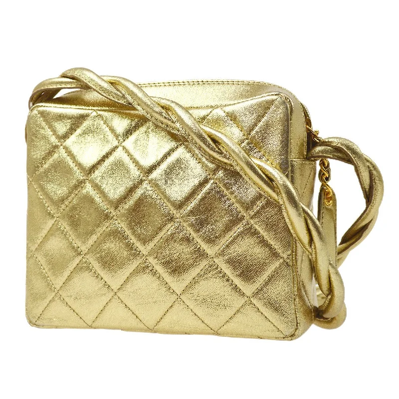 Chanel bags sale 2025CHANEL 1996-1997 Camera Bag Mini Gold Lambskin ao28947