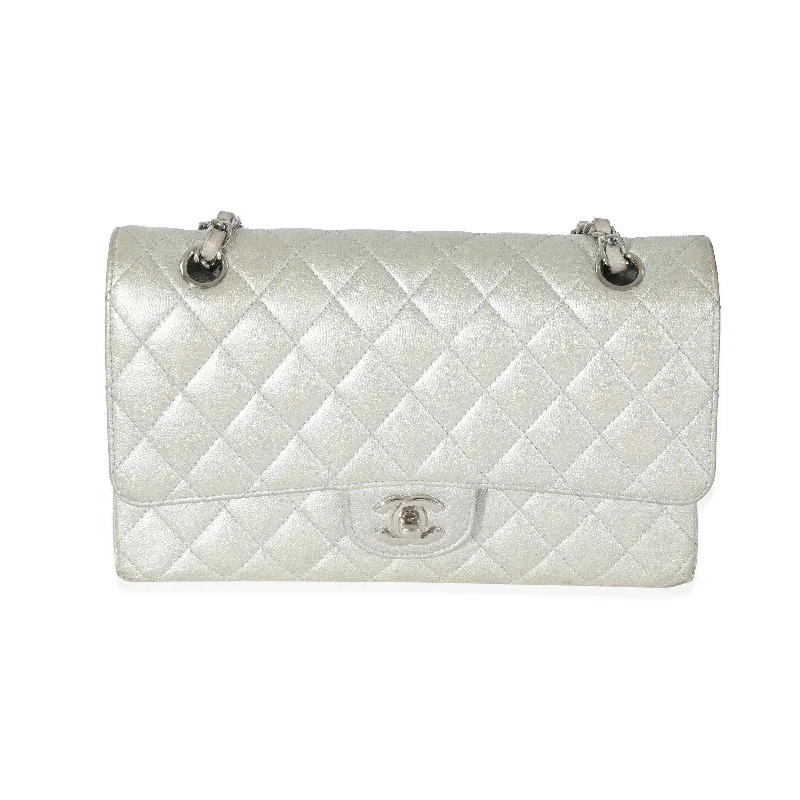 Chanel bags with exclusive seasonal releasesCHANEL 21K Glitter Caviar Medium Classic Double Flap Bag