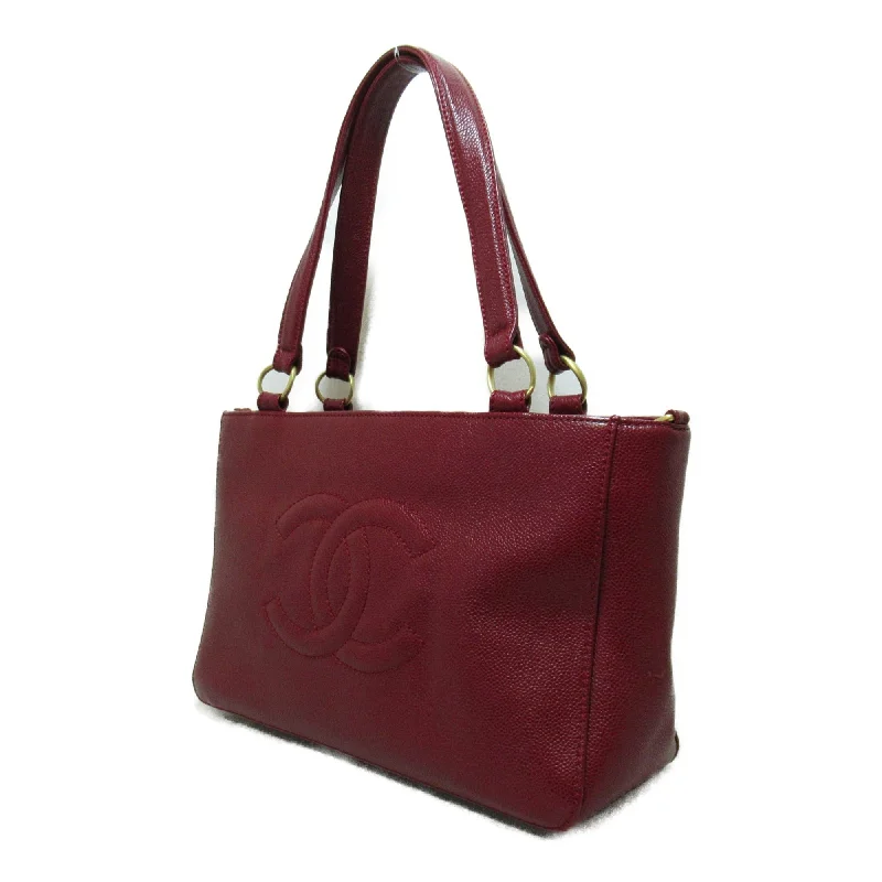 Chanel Colorful Handbag for Spring OutfitsCHANEL 2way tote bag Red Caviar Skin [Grained Calf]