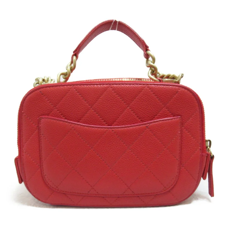 Chanel bags for women with a taste for high fashionCHANEL 2wayChainShoulder Bag Red Caviar Skin [Grained Calf]