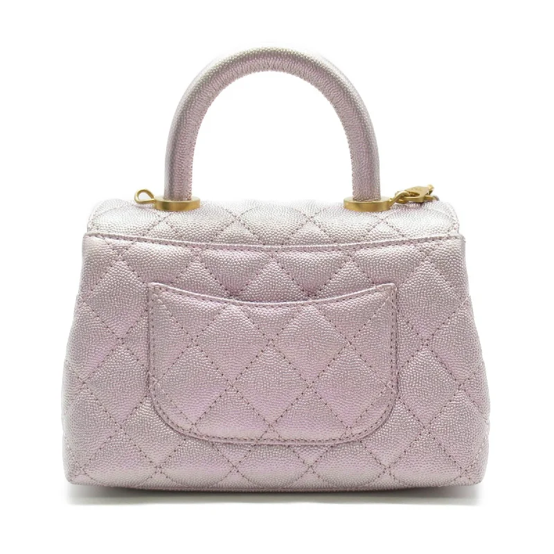 Chanel Medium Tote Bag for Office LadiesCHANEL 2wayShoulder Bag Pink Caviar Skin [Grained Calf] AS2215