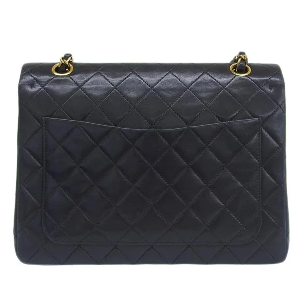 Chanel bags with modern touchesCHANEL Around 1985~1990 Made Classic Flap Turn-Lock Chain Bag Black