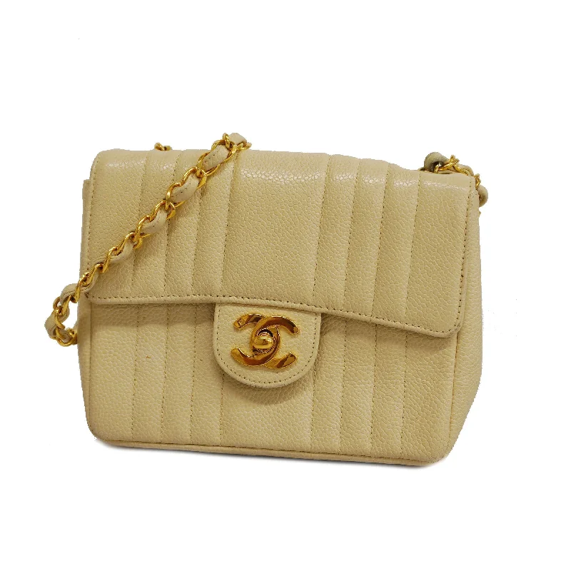 Chanel Designer Handbag with Unique DesignCHANEL Mademoiselle Chain Shoulder Women's Caviar Leather Shoulder Bag