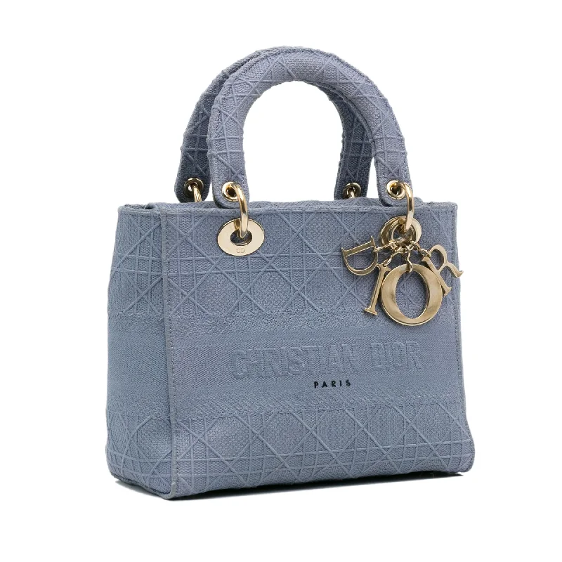 Christian Dior handbags with a detachable mirror for on - the - go touch - upsDior Medium Cannage Lady D-Lite (Zq9kNK)