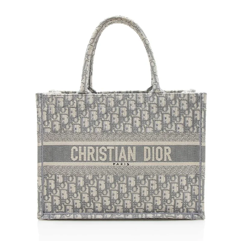 High - fashion Christian Dior bags with a geometric patternDior Oblique Small Book Tote (12932)