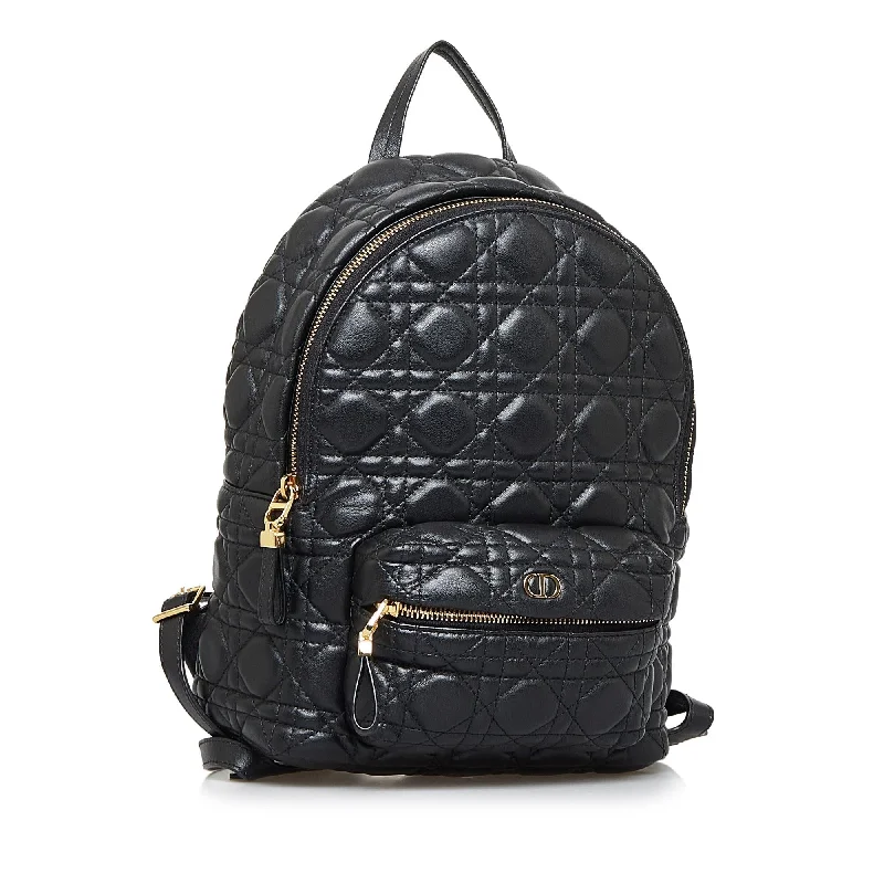 Christian Dior bags with a quilted pattern and gold - toned hardwareDior Small Cannage Backpack (En8q7U)