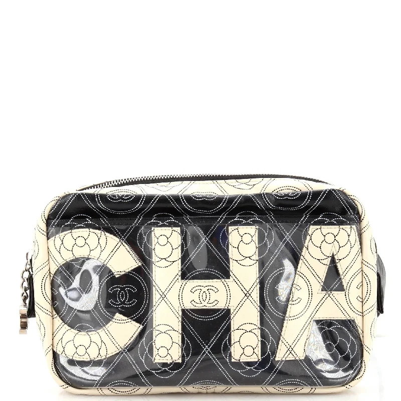 Christian Dior handbags with a removable shoulder strap for versatilityLogo Camera Bag Printed Coated Canvas Medium