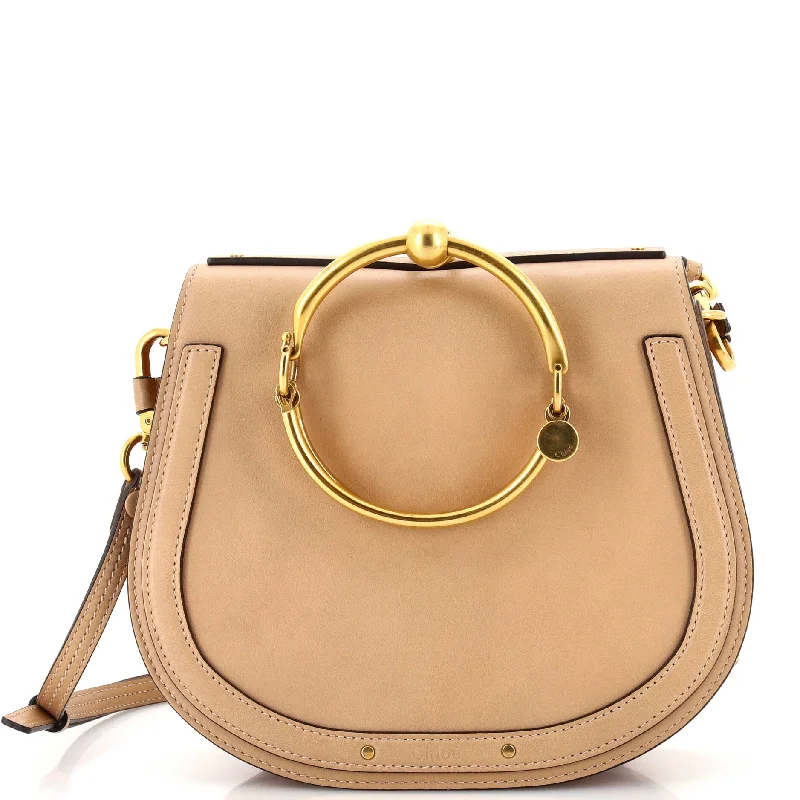 Christian Dior handbags with a detachable mirror for on - the - go touch - upsNile Crossbody Bag Leather Medium