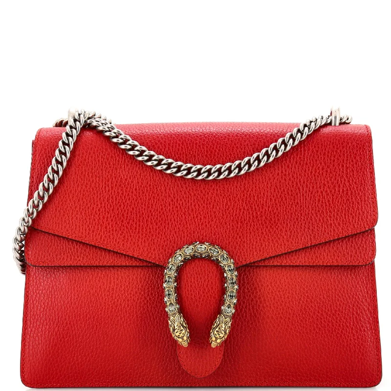 Stylish Christian Dior shoulder bags with a tassel - adorned zipperDionysus Bag Leather Medium