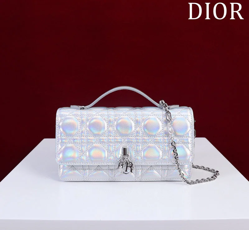 Christian Dior bags with a quilted pattern and gold - toned hardwareWF - Dior Bags - 360