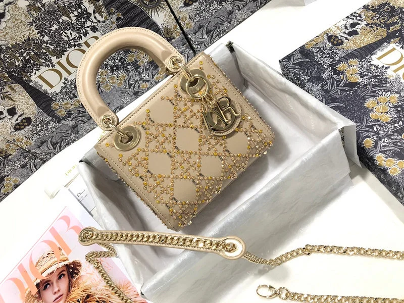 Luxury Christian Dior crossbody bags with a chain - link strapWF - Dior Bags - 387